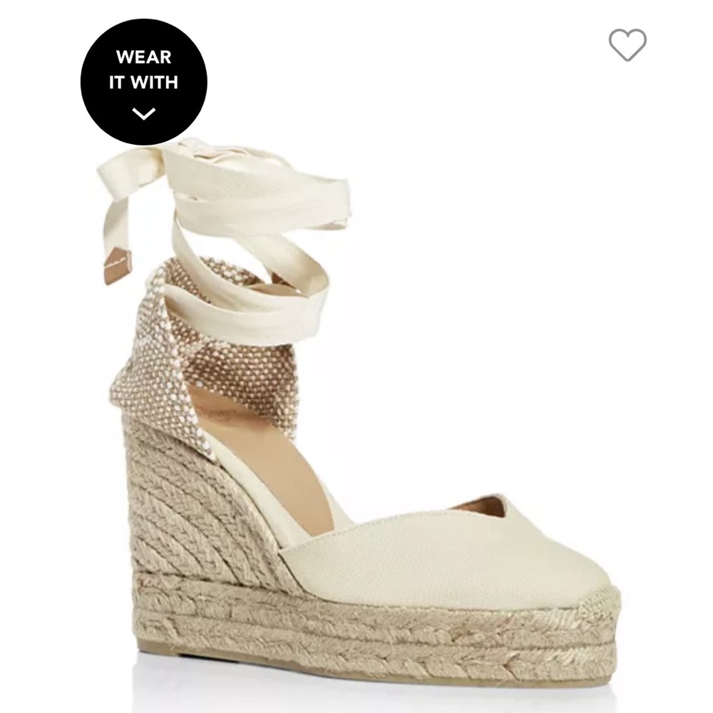 Castaner espadrille high wedge sandals